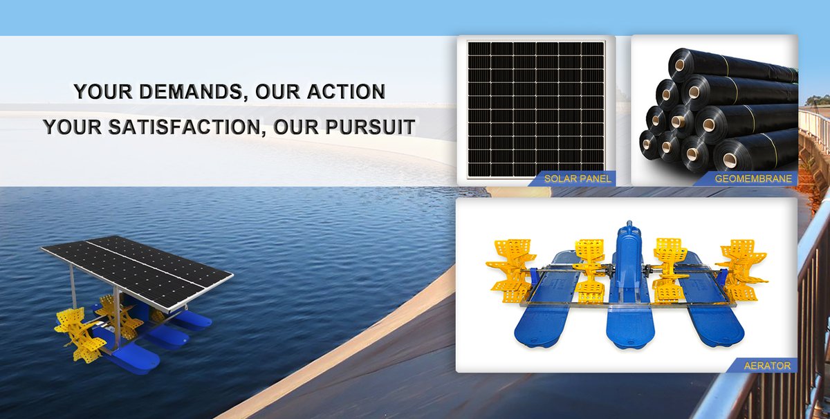mono solar panel system  for fishery