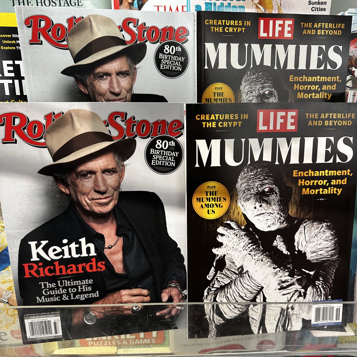 Wow he got both covers in the same month 👏