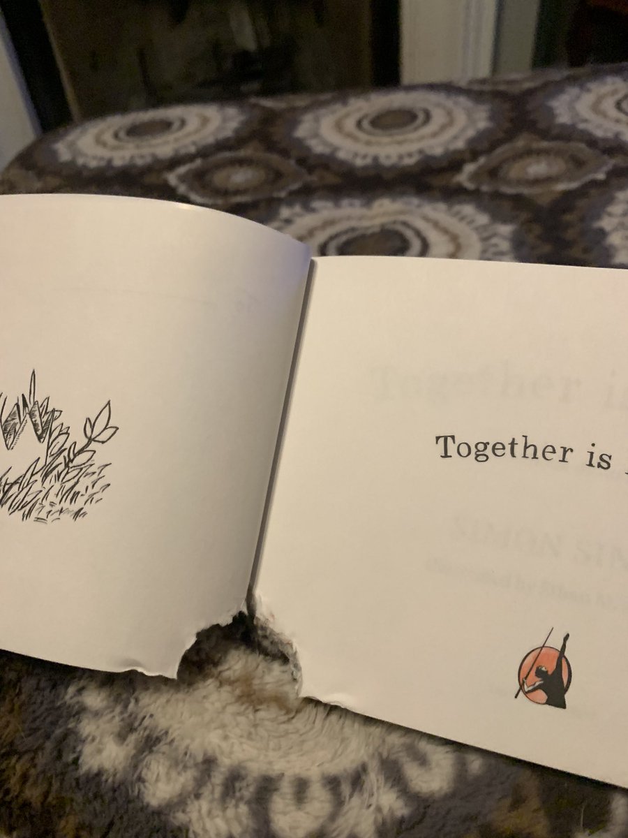 Got my copy of Together is Better.  My dog tried it out and said it was so good.  <a href="/simonsinek/">Simon Sinek</a> <a href="/CISDSpecialEdu1/">C. Michele Martella</a> #fosterdog