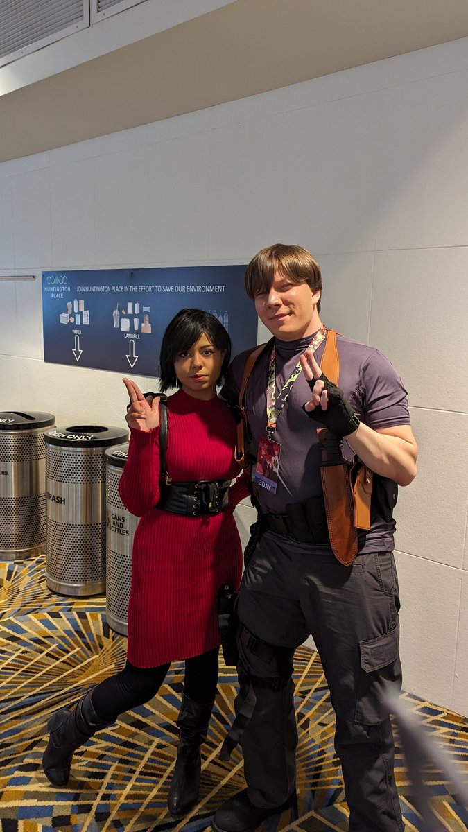 Spotasp473's tweet photo. Youmacon 2023 was such a blast this year! Great People, great events and just so many good memories. Went as Leon and Shyguy this year. Till next year!! #youmacon2023 https://t.co/e7sg1dl6Vu