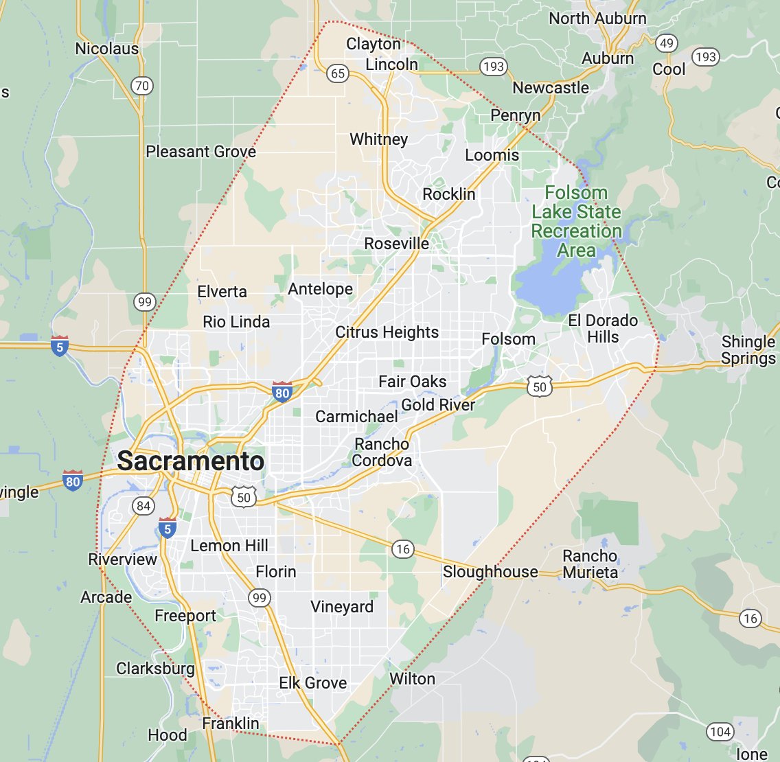 goodbrightclean's tweet photo. GoodBright just recently expanded to Lincoln!

If you or someone you know lives in the greater Sacramento area, as highlighted in the picture, and is looking for a reliable cleaning service, please send them our way. Call us at 916-619-0025 or visit us at https://t.co/RBTh6i5YbU https://t.co/cL3ATnLXQH