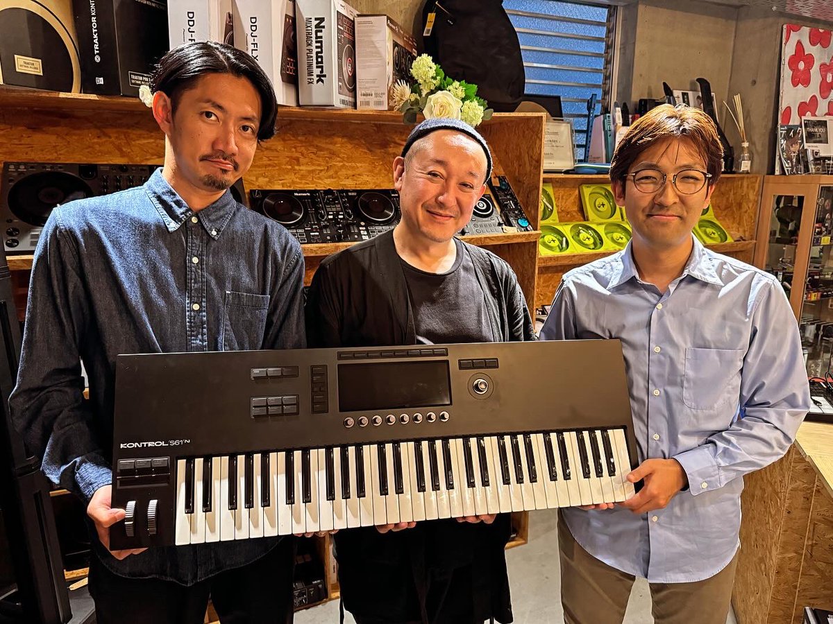 inoueyosuke's tweet image. NATIVEINSTRUMENTS,メディアインテグレーションのそーいち君と並木さんとX1mk3、コントロールMK3の動画をLEBENにて収録！
久しぶりのNIの動画楽しかったなー！
#nativeinstruments #otairecord