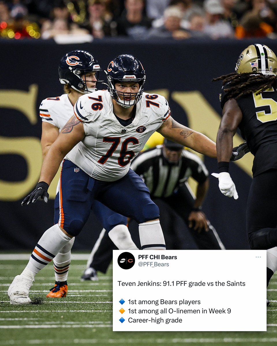 ChicagoBears's tweet image. The Bodyguard 🫡