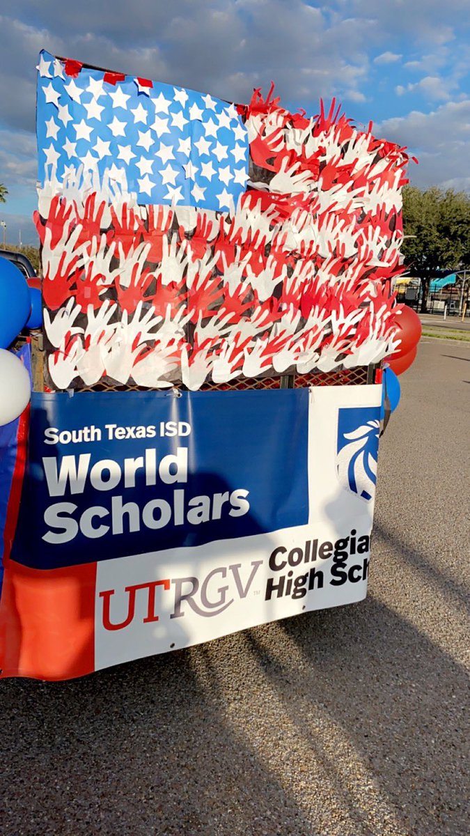 southtexasisdws's tweet image. Always out in the community! Check out STUCO’s float at the Veterans’ Parade this Saturday!! #veteransday #parade #rgvevents