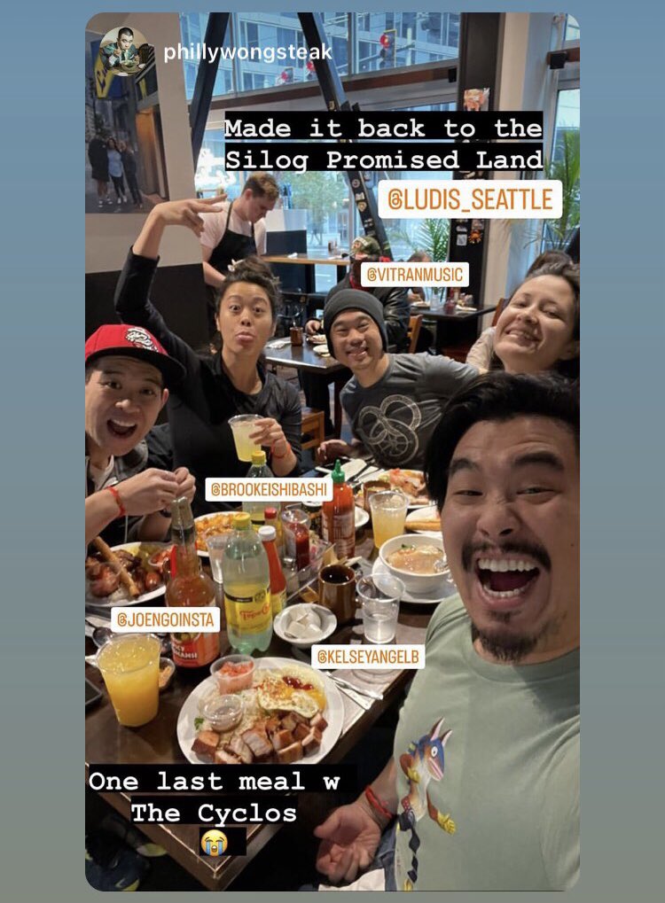 vitranmusic's tweet photo. But also post-closing brunch! π₯Ήππ°ππΈ @TheCyclos #cambodianrockband #pedicabs #thecyclosrideagain #nationaltour #tourlyfe #goodbyes https://t.co/fqY2nK6Mgw