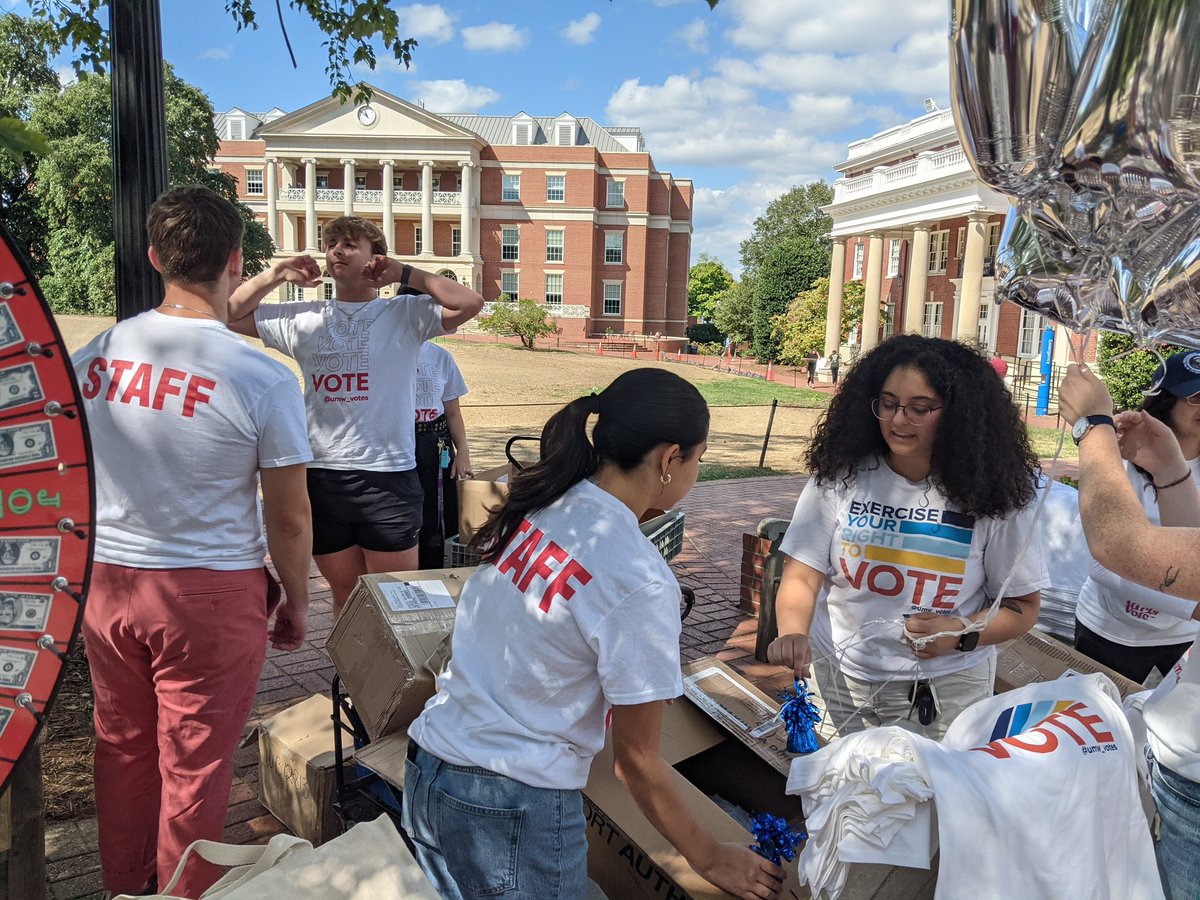 VANOWChapter's tweet photo. Thanks to all the students across Virginia working with #VirginiaNOW to get out the vote on college campuses this VERY consequential election! We appreciate you and your civic engagement. You’re the fire 🔥that will uplift #democracy! We’re all fighting together for your futures!   #GOTV #Vote