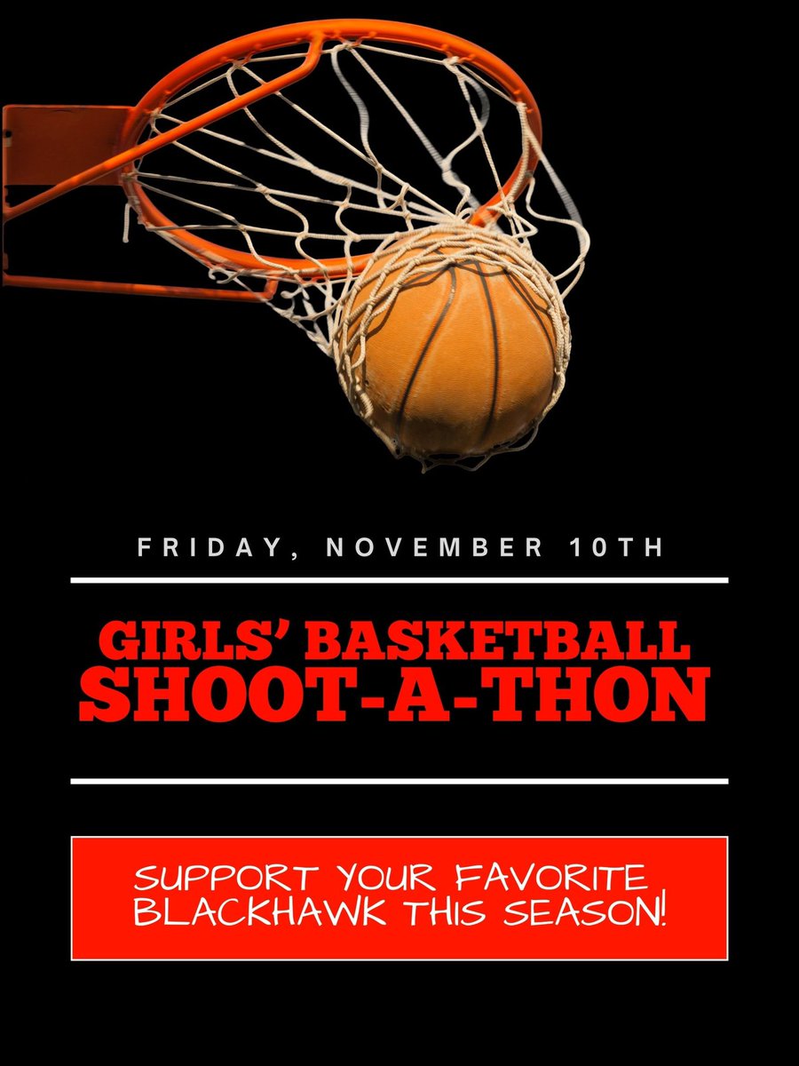 Support your favorite Lady Blackhawk this season!!!!!!! ❤️🤍💙