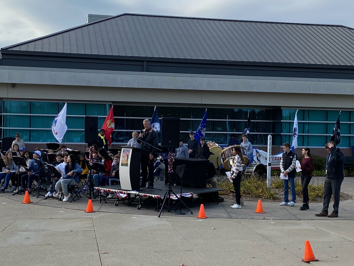 Van Hoosen Middle School (@vhmsvikings) on Twitter photo On the eve of our DC trip, our VH community participated in the Viking tradition of recognizing & honoring Veterans Day. Thank you to our guest, Gary Dennis, retired US Air Force & RCS employee.We are forever grateful for your service. #Rowtogether @rochesterschoolsmi <a href="/rdmooney/">Dan Mooney</a> On the eve of our DC trip, our VH community participated in the Viking tradition of recognizing & honoring Veterans Day. Thank you to our guest, Gary Dennis, retired US Air Force & RCS employee.We are forever grateful for your service. #Rowtogether @rochesterschoolsmi <a href="/rdmooney/">Dan Mooney</a>
