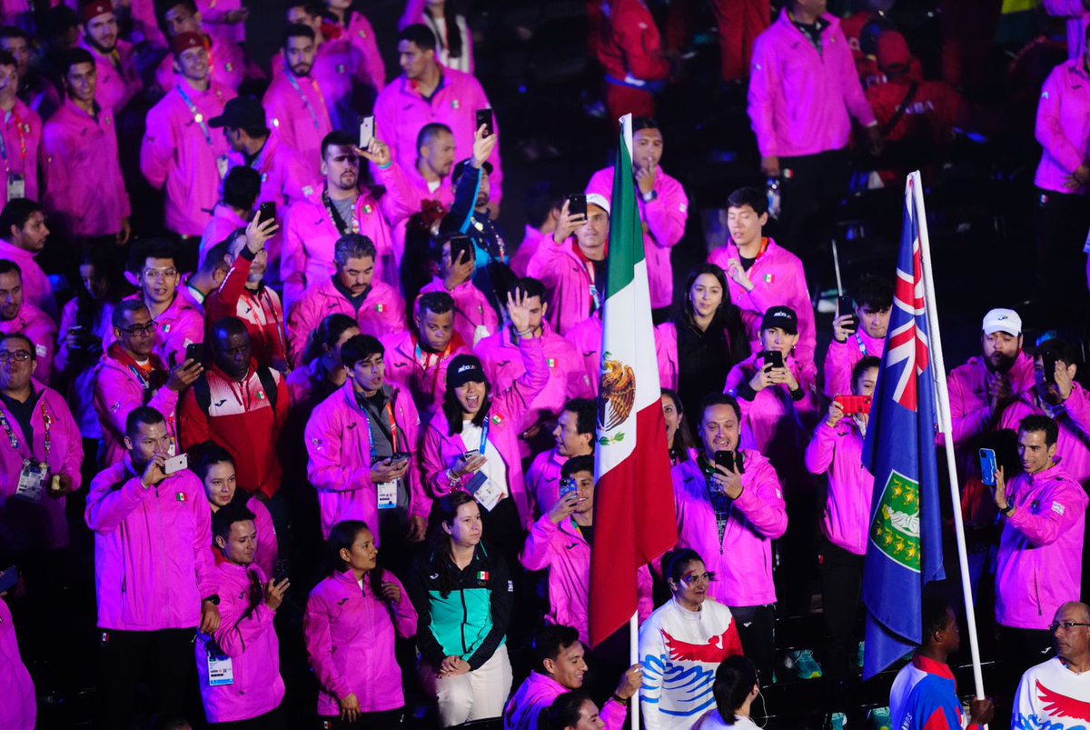 #Santiago2023 

Deportes en los que México🇲🇽 fue líder del medallero:

#Clavados 8🥇 2🥈 1🥉
#PelotaVasca 6🥇 2🥈
#Taekwondo 6🥇 1🥈 3🥉
#PentatlónModerno 5🥇 2🥈
#Raquetbol 3🥇 1🥈 5🥉
#NataciónArtística 2🥇
#Fútbol 1🥇 1🥉

📌 En Pentatlón Moderno y Natación Artística se