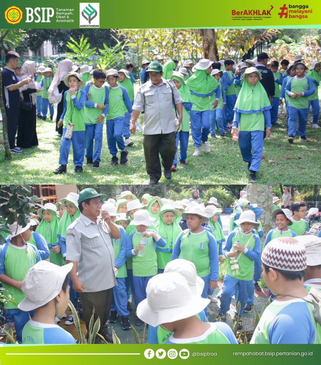 brmprempahobat's tweet photo. Senin (06/11) Balai Pengujian Standar Instrumen Tanaman Rempah, Obat dan Aromatik (BSIP-TROA) menerima kunjungan dari SD Islam Terpadu (SDIT) Aliya, Kota Bogor.
(Azwar/BSIP-TROA)
#agrostandar
#bsiptroa
#majumandirimodern https://t.co/VQBAweDx1N