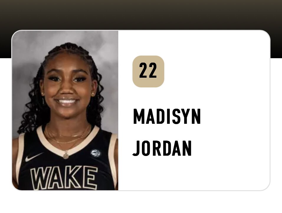 CatamountHoops's tweet image. Congrats to alumna @2023Madisynj scoring her first collegiate points tonight, tallying seven in the opener for @WakeWBB. Proud of you MJ! #AlwaysACatamount