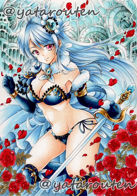 おはようございます朝から牛丼食べてきて満腹ですダイエット来年からします#手描きイラスト#アナログイラスト#オリジナルイラスト#コピックイラスト#コピック #過去絵 