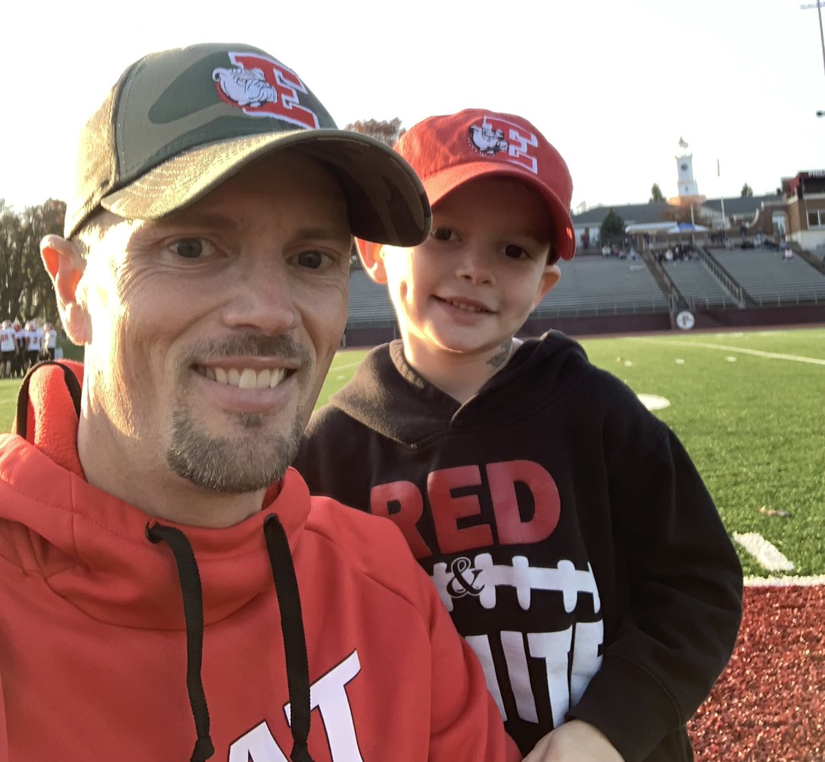 Easton-P’burg JH/JV football!
Enjoy the rivalry with my little buddy!