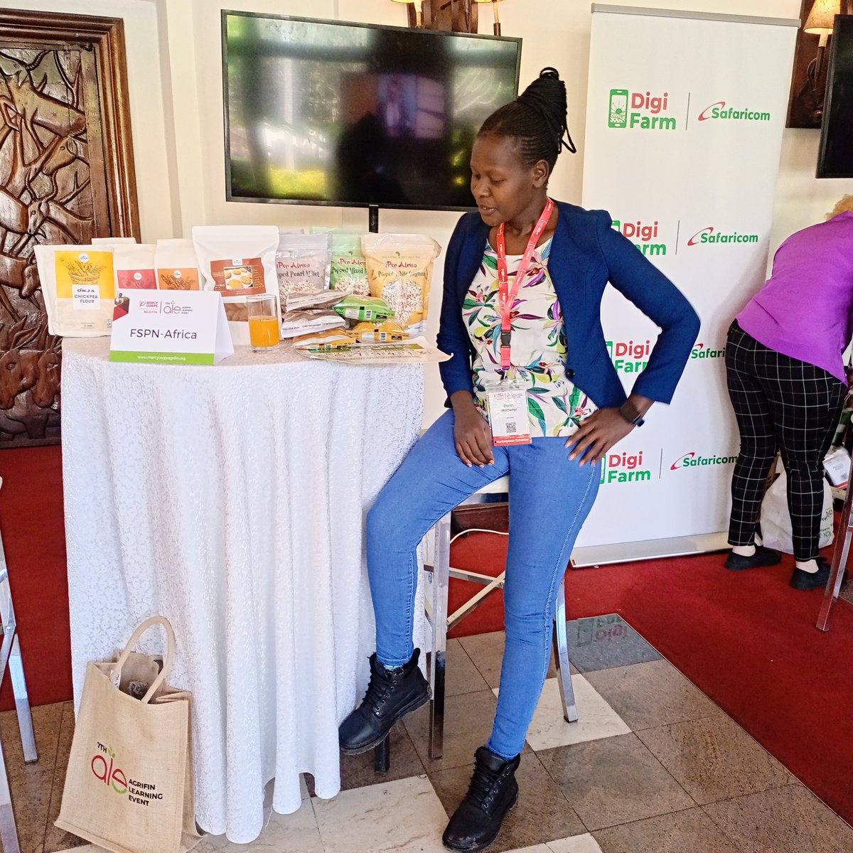 Nutritious Agriculture Network (NAN), Kenya (@agriculturenan) on Twitter photo Courtesy of <a href="/fspnAfrica/">#FSPNAFRICA</a>, <a href="/iPoPAfrica/">iPoPAfrica</a> and <a href="/OnjaFoods/">Onja Foods</a>
are attending and exhibiting at the <a href="/MercyCorpsAFA/">Mercy Corps AgriFin</a> 7th Agrifin Learning Event. Courtesy of <a href="/fspnAfrica/">#FSPNAFRICA</a>, <a href="/iPoPAfrica/">iPoPAfrica</a> and <a href="/OnjaFoods/">Onja Foods</a>
are attending and exhibiting at the <a href="/MercyCorpsAFA/">Mercy Corps AgriFin</a> 7th Agrifin Learning Event.