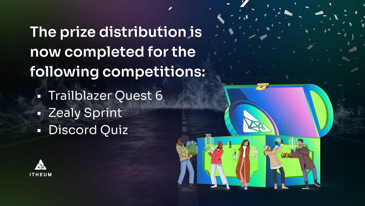 Dear #Itheum Community 😎

The moment you've all been eagerly awaiting is finally here! We've successfully completed the prize distribution.🎉

Head over to our #DataDEX and claim your well-deserved rewards now 👇

datadex.itheum.io