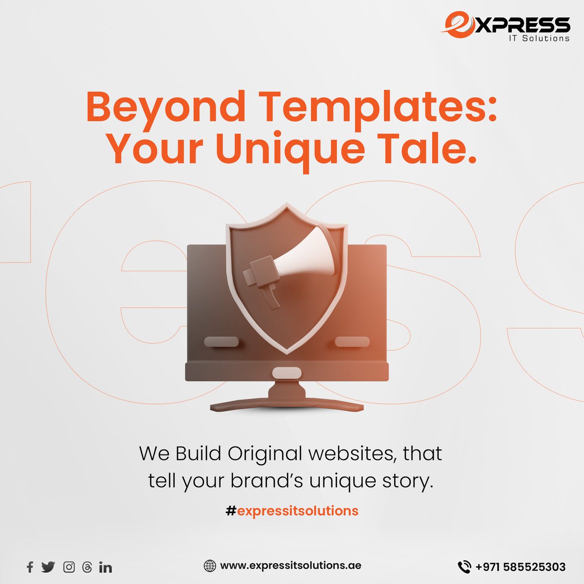 expressit_solns's tweet image. Crafting Authenticity: Websites Tailored to Your Story!
.
#expressitsolutions #dubai #webdevelopers #webdevelopmentcompany