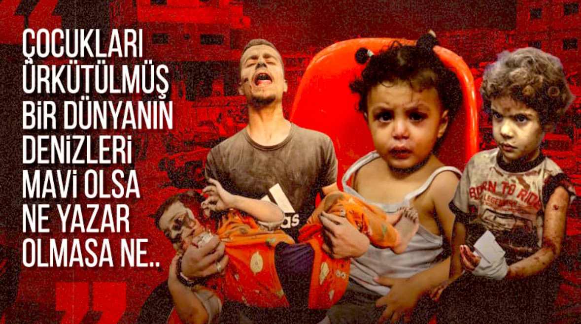 kalemciler's tweet photo. Acı içeren videoları içim kan ağlayarak izliyorum. İzlememeyi ise şeytani bir oyun olarak görüyorum. Çünkü etrafımda kimle konuşsam şu videoyu gördün mü diye sorsam verdiği cevap “izlemiyorum çok fena ağlıyorum izlediğim zaman o görüntüleri beni benden alıyor” şeklinde. Lanet olası bebek katillerinin vahşi yüzünü teşhis etmek zorundasınız. İçim kan ağlıyor ve her anım evlatlarımın öldürülmeleri karşısındaki aciz, beş para etmez, korkak halime bakıp kendime acıyarak geçiyor..
Ez cümle o videoları izleyin ve izletin ki zulmü anlayın, anlatın acıyı yaşayın..