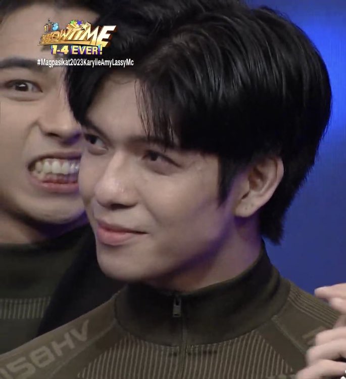 mga teh sino ‘tong dalawang cute sa bgyo hahahaha kulit nung isa (type ko eme!) #ShowtimeMagpasikat2023