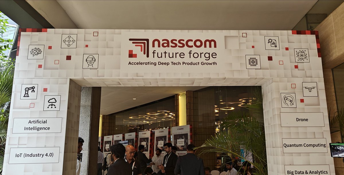 EY_GDSCareers's tweet photo. We're here at #nasscom #FutureForge2023, India's biggest DeepTech convergence. Catch up with our #technology and #innovation teams if you're around. https://t.co/zJ6tFtxVgQ