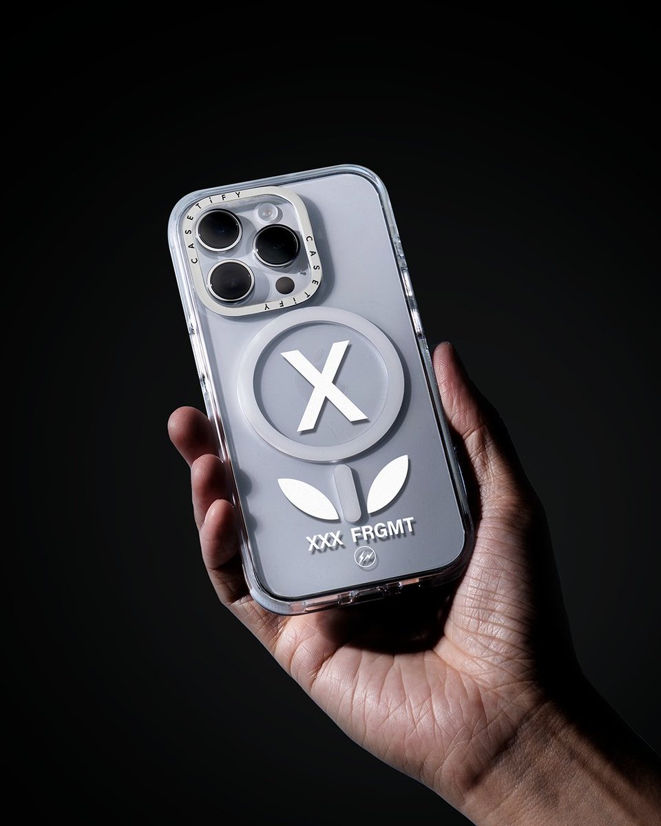 GOD SELECTION x fragment x CASETiFY ケース GOD SELECTION XXX x fragment design x CASETiFYのトリプルネーム