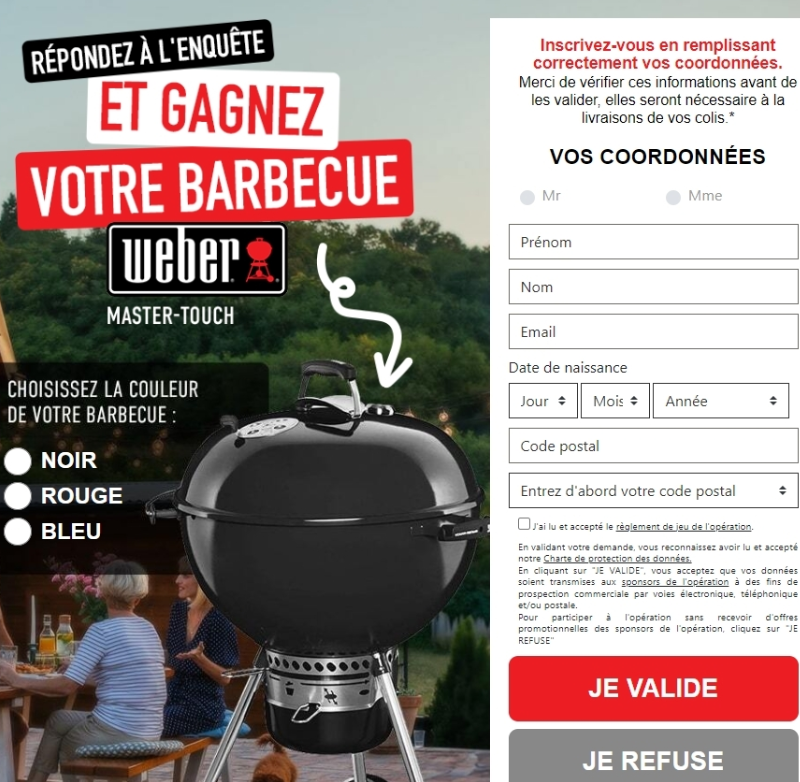 Offerdash1's tweet image. FR grande offre en ligne gratuite.🎊
Profitez de l'offre.🥀 Entrez vos informations maintenant pour avoir une chance de gagner.
veuillez consulter ce lien 👇

uksurvey123.blogspot.com/?m=1
 #giftideas 
#BiggBoss17 
#OnlineBusiness 
#OFFERSZN 
#France 
#France3