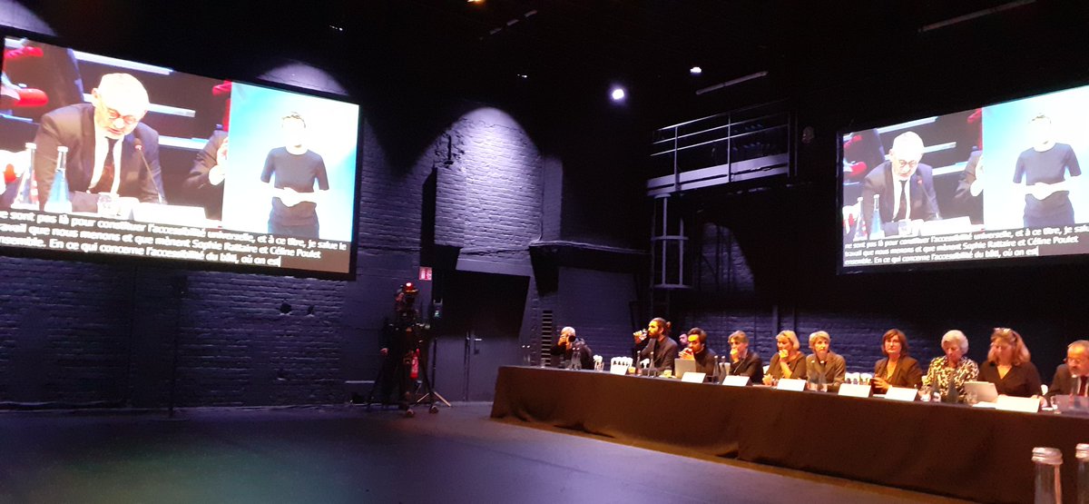 HilaireMulton's tweet photo. La ministre de la Culture @RimaAbdulMalak en.visite au @MuseeLouvreLens pour saluer la médiation  patrimoniale au service des publics et à la rencontre des equipes de l'Oiseau mouche avant  la Commission nationale Culture-handicap avec @fadila_khattabi @prefet59 @ARS_HDF https://t.co/otZnTAJ4aa