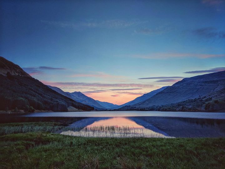 The beauty of #dusk at #LochDoine.
📷Aldo Urquhart via #VisitScotland
#Loch #Scotland #ScottishBanner #Alba #TheBanner #LoveScotland #BestWeeCountry #ScotSpirit #ScotlandIsCalling #LandOfLight #BeautifulScotland