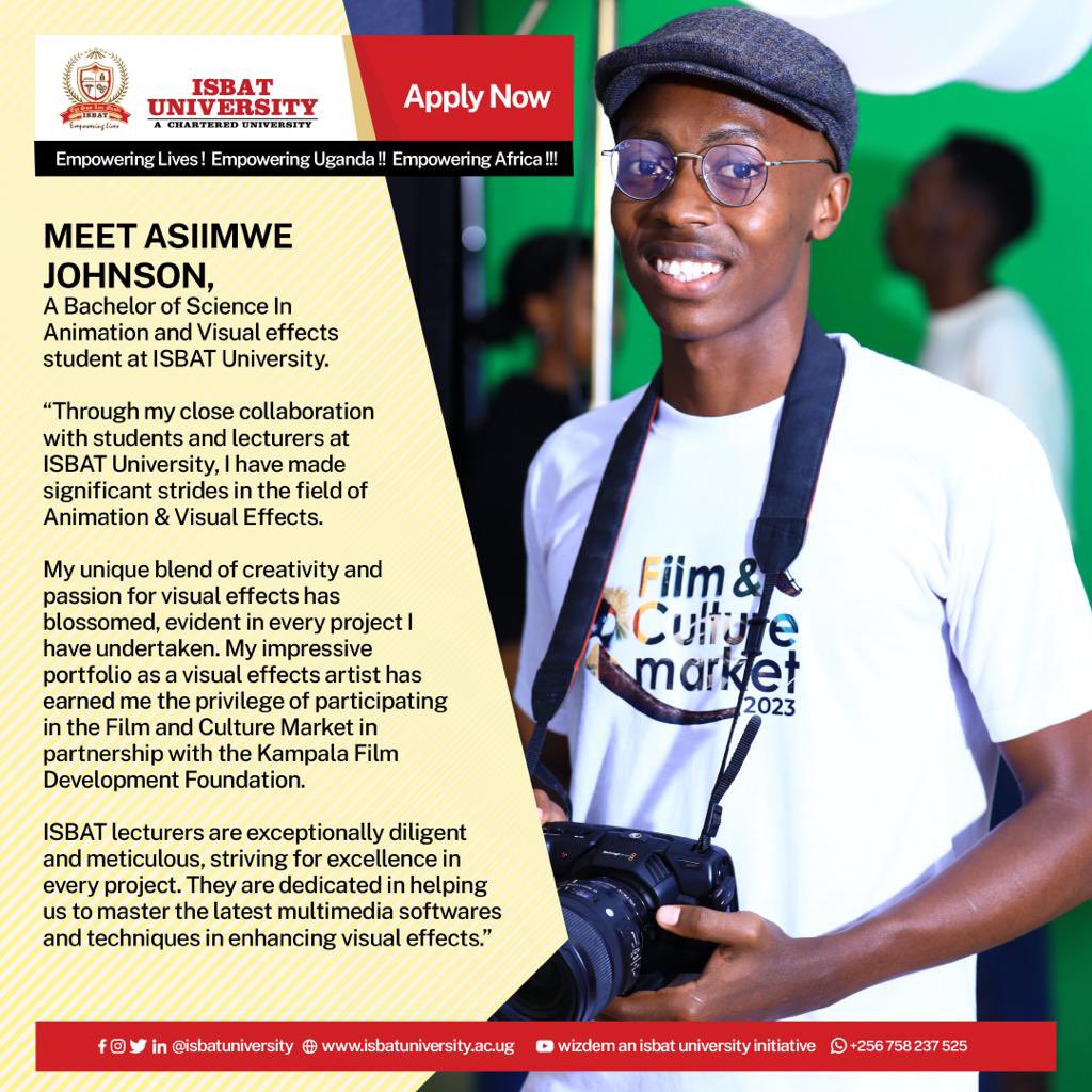 Meet Asiimwe Johnson #StudentTalk #Testimonial #EmpoweringLives #SuccessStories #University #Education