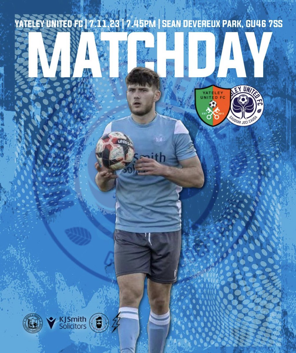 WoodleyUtdFC's tweet photo. Match day ⚽️

Tonight we are away from home under the lights against inform @YateleyUtdFC in league action. 

🏟️ Sean Devereux Park,GU46 7SS
🗓️ 7th November
⏱️ 7.45 KO
🎟️ Adults £5, Concessions £3, 5-15 £2, U5s free
🍺 Bar Open
🍔 Hot food served

#WeAreUnited https://t.co/Uamkuqx9f4