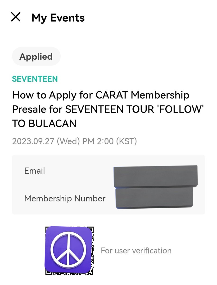 cbglouvcart's tweet photo. wts lfb ph seventeen follow tour concert to bulacan ticket selling 

Carat membership applied for pre-sale 

— 490
— kahati only 
— target seat: Bleachers center 2
— dm to claim 

# svt follow tour bulacan carat presale tix ticket https://t.co/BH7UlQUNeC