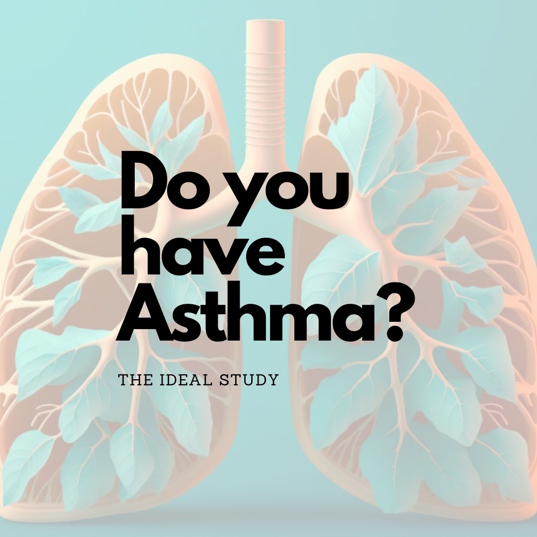 Do you have asthma? Researchers at @Uni_Newcastle and @HMRIAustralia are investigating the effect of a 16 week personalised dietary and physical activity programme for adults with asthma. If you are aged 18+, have a body mass index (BMI) of 30+ click here hmri.org.au/ideal-study