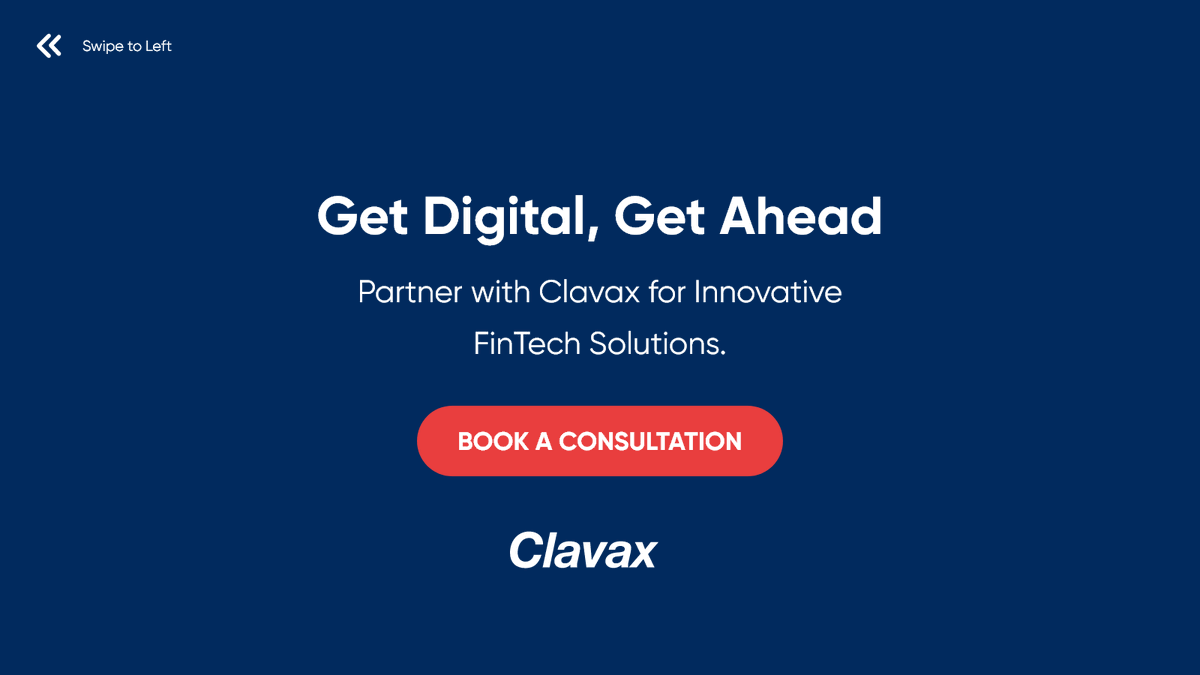 Clavax's tweet image. Get Digital, Get Ahead!

Sailing the digital space can be a little challenging at times. Tap into the vast sea of opportunities with expert #fintech tips.

Visit: clavax.com

#Finances #InvestmentSecurity #financialplanning  #FinancialTimes #financialservices