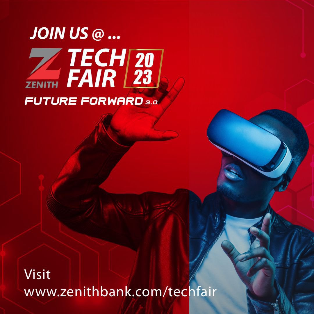 ZenithBank's tweet image. Be our special guest.
Visit zenithbank.com/techfair

#ZenithBank #ZBTechFair2023 #TechFair #FutureForward3 #Tech #Future