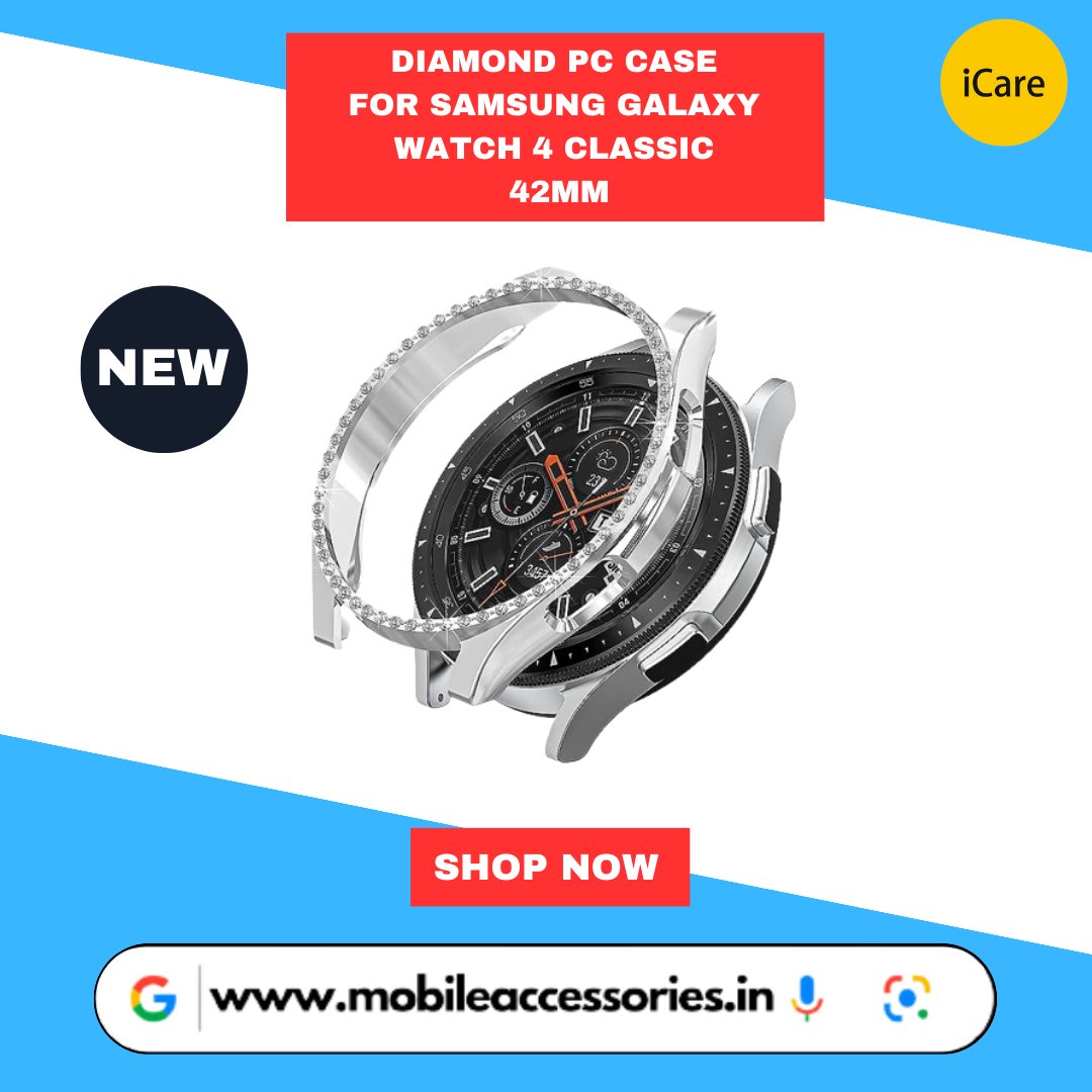 Elevate your Samsung Galaxy Watch 4 Classic 42mm Women with our Lightweight Hollow Diamond PC Case! 💎✨ Style meets protection in one sleek package.

Get yours now! 

#SamsungGalaxyWatch4 #WatchAccessories #ProtectiveBumper