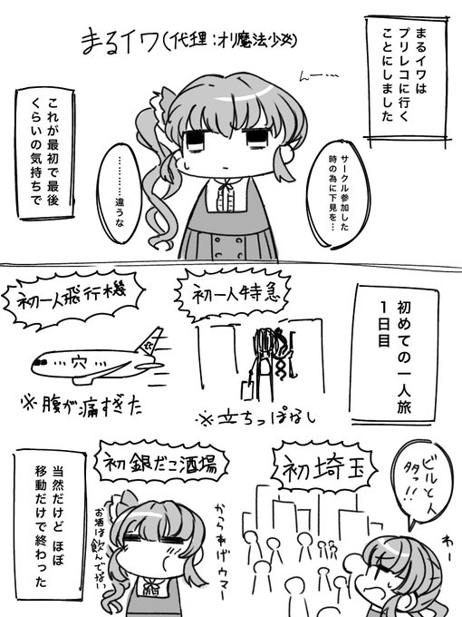 同人誌即売会初参加者によるプリレコ11レポートの導入部分です
続きは追々描きます

#プリレポ 