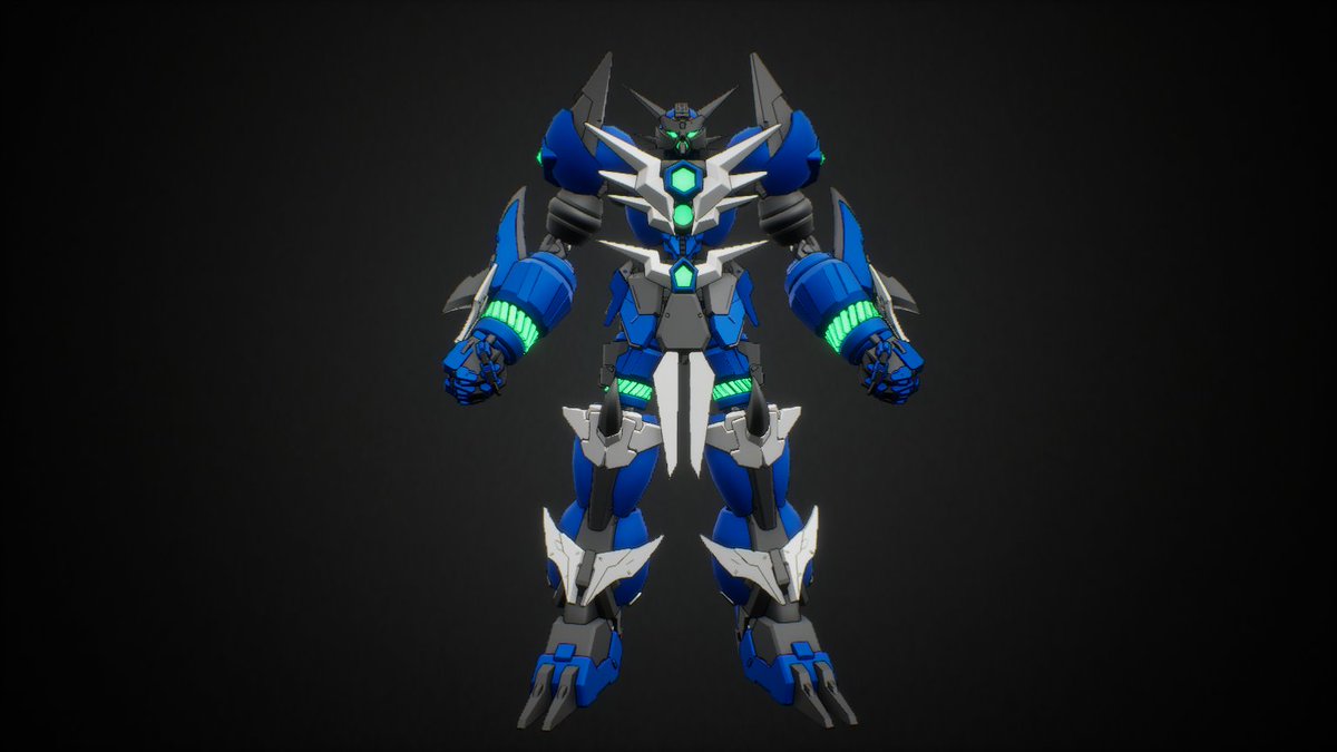 WeiBSchatten's tweet image. #ダムダム行動記録
#マスビルダー #MASSBuilder
ダムダムさん@DAMDAM_GX29 をモデルとした機体ようやく完成した…(ダムダムさんの固定ツイートにイラストがあるので参考はそちらまで)
………なんか…本家よりマッシヴじゃない？