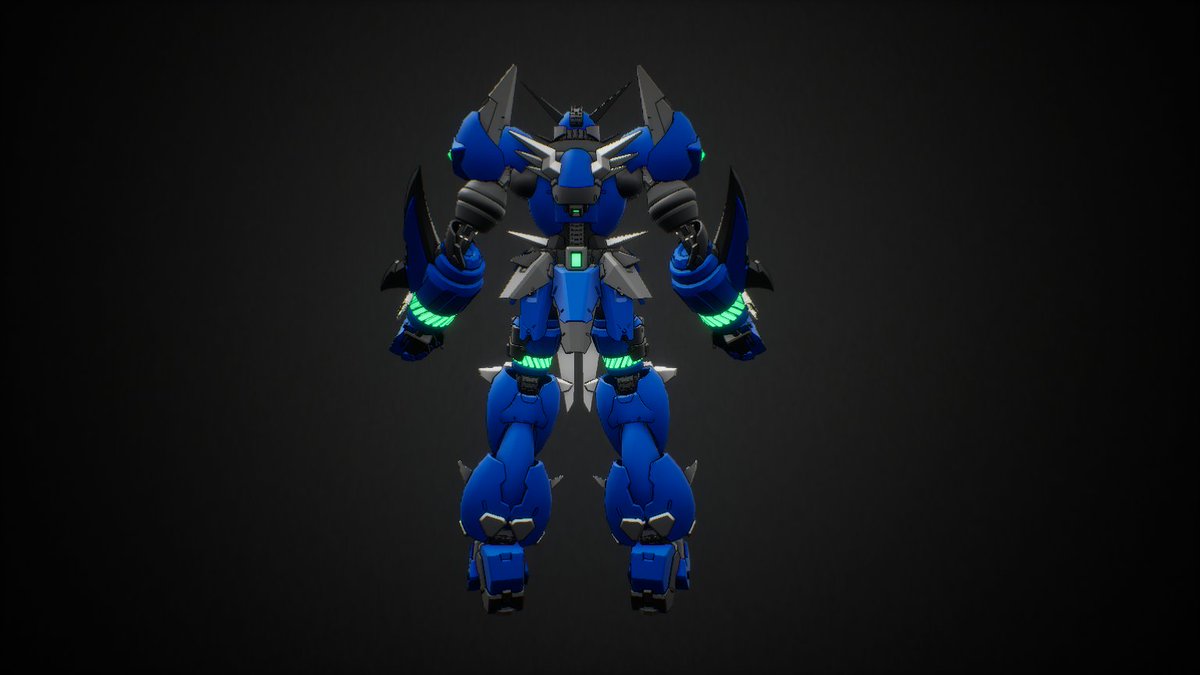 WeiBSchatten's tweet image. #ダムダム行動記録
#マスビルダー #MASSBuilder
ダムダムさん@DAMDAM_GX29 をモデルとした機体ようやく完成した…(ダムダムさんの固定ツイートにイラストがあるので参考はそちらまで)
………なんか…本家よりマッシヴじゃない？