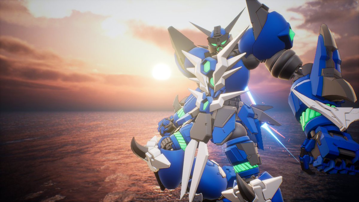 WeiBSchatten's tweet image. #ダムダム行動記録
#マスビルダー #MASSBuilder
ダムダムさん@DAMDAM_GX29 をモデルとした機体ようやく完成した…(ダムダムさんの固定ツイートにイラストがあるので参考はそちらまで)
………なんか…本家よりマッシヴじゃない？