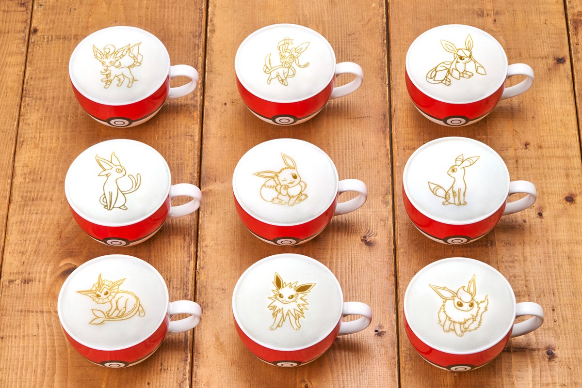 ポケモンカフェ の #イーブイ プレートがリニューアルして新登場
