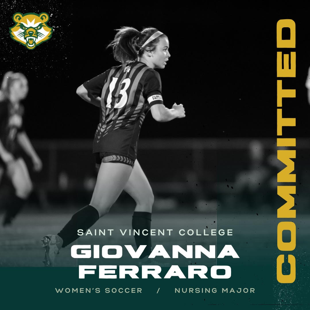 Congratulations to Giovanna Ferraro! Go Bearcats! 
💛💚🐾⚽️
<a href="/giovanna4r0/">Giovanna Ferraro</a> 
<a href="/warrior_ef/">EF Warrior Athletics</a> 
<a href="/EFWarriors/">Elizabeth Forward HS</a>