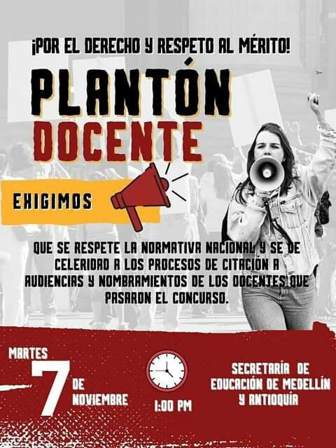 diego_sociales's tweet photo. @OscarG_Sanchez @Mineducacion @CNSCColombia @SecEducacionAnt debe acatar la norma y las indicaciones aquí dadas. Audiencias en 2023. Hay listas con firmeza desde septiembre. No aceptamos audiencias el otro año. https://t.co/GdwPhXQnr6