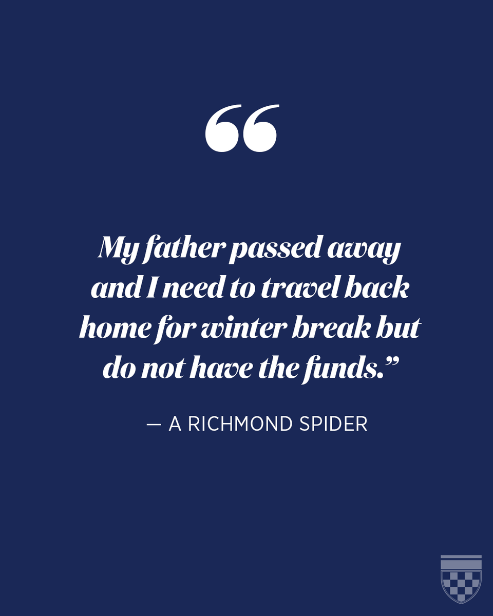 urichmond's tweet photo. Spiders– we have ONE more day of #SpidersHelpingSpiders! Join us in spinning a web of support for our fellow Spiders in need by giving to one of our three funds at https://t.co/jzUFOz9KGs

ps– if you give $25+, we have a limited-edition UR gift for you! 🧦 https://t.co/sH8mwBKS1O