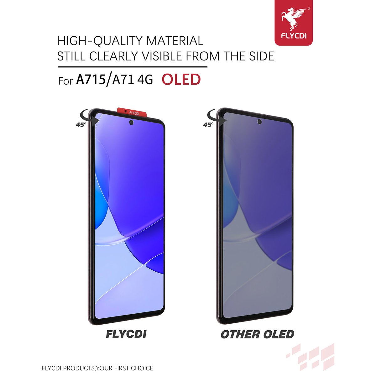 HFlycdi's tweet image. For A715/A714G OLED
✔ High brightness wide color gamut
✔ Full view
✔ Details of achievement in quality
#mobilelcd #phonescreen #mobilescreen #mobileaccessories #oledlcd #OLEDScreen #samsungscreen
🤝Whatsapp +86181 2791 0192