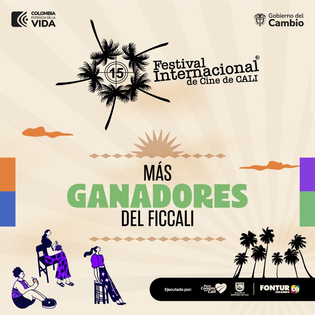 ficcalioficial's tweet photo. Finalizamos nuestra versión 15 con talento que nos llena de orgullo. 🤩
Te presentamos el listado de algunos de los ganadores en las diferentes modalidades del #CineQueTransforma 🎥🎞️ https://t.co/ZyULYE2FSi