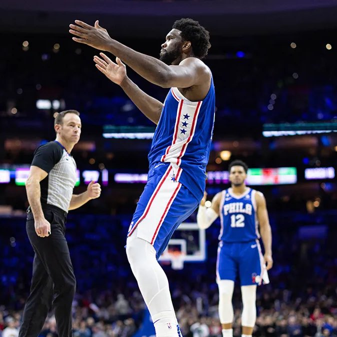 50NuancesDeNBA's tweet photo. JOEL EMBIID CE SOIR :

48 POINTS À 68%
11 REBONDS
6 ASSISTS
14/14 AUX LANCERS 🤌
LA WIN FACE À WASHINGTON ✅
🚨 29 PTS DANS LE TROISIÈME QT ✅
🚨 À 10/10 AUX SHOOTS ✅

TROISIÈME PLUS GROS TOTAL DE POINTS SUR UN SEUL QUART-TEMPS SANS LE MOINDRE SHOOT RATÉ...DEPUIS 1996 🥵 https://t.co/S7HpzfQ39M