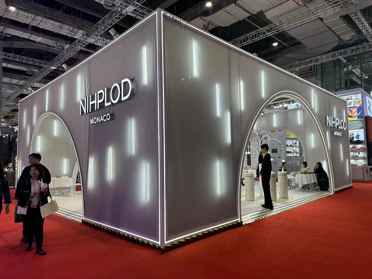 ExhibitDisplay's tweet photo. CIIE (China International Import EXPO 2023) in Shanghai. ่ฟๅไผ #้ฒๅๆ #customexhibits #standbuilder #contractor #expos #boothcontractor #standdesign #3ddesign #boothassembly #stall #stallbuilder https://t.co/eZsrii2IxX