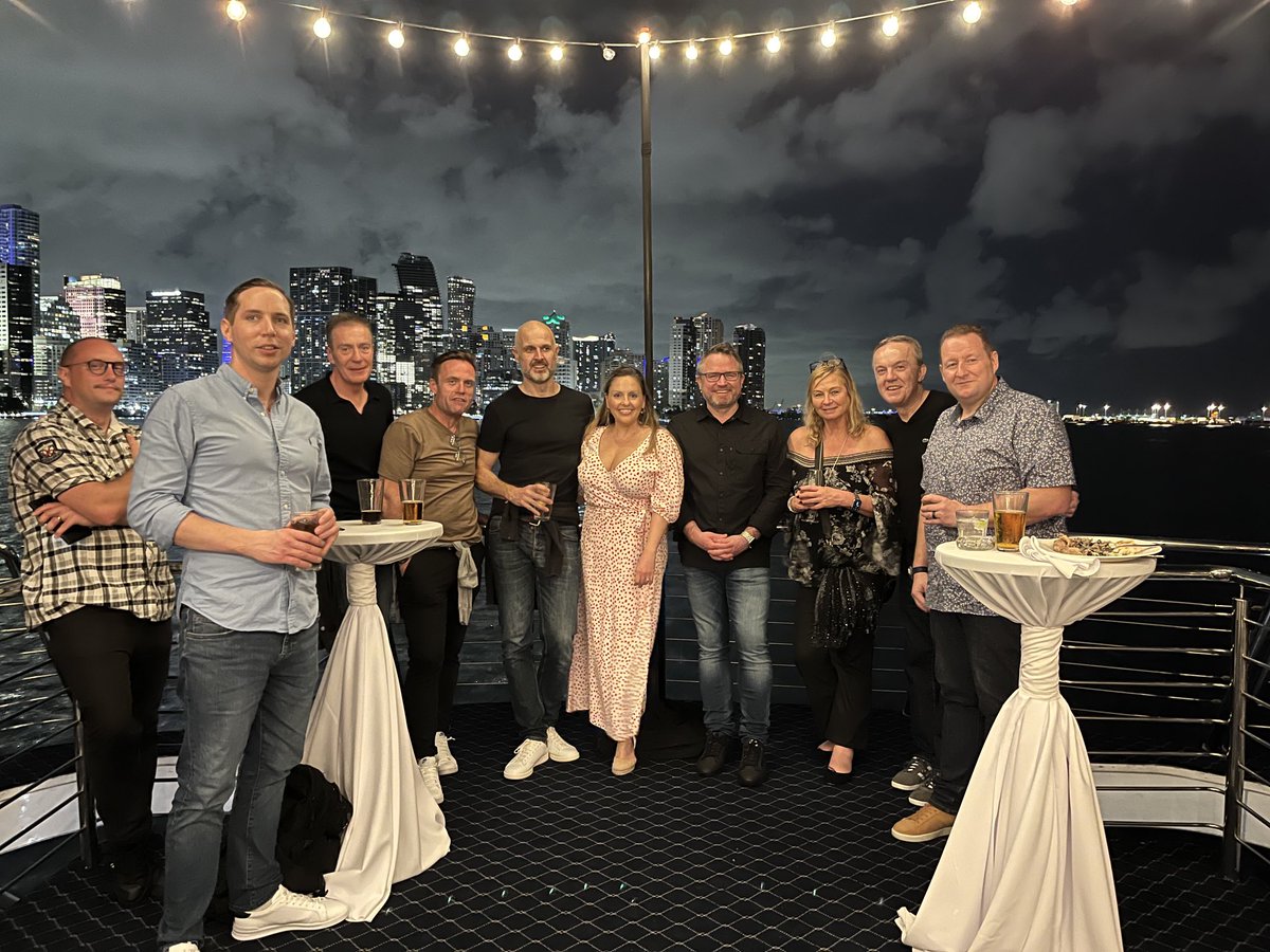 #ciscops23 what a way to spend Monday night!! Having a blast at Cisco Partner Summit!