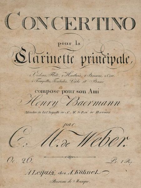 htxcb's tweet image. Carl Maria Friedrich Ernst von Weber (1786 -1826) Weber wrote his Concertino for Clarinet in 3 days for clarinetist Heinrich Bäermann.
Weber’s Concertino will be performed Tessa Gartin, soloist.
Sun Nov 19  3PM
Sonia Sotomayor High School

heartoftexasconcertband.org
