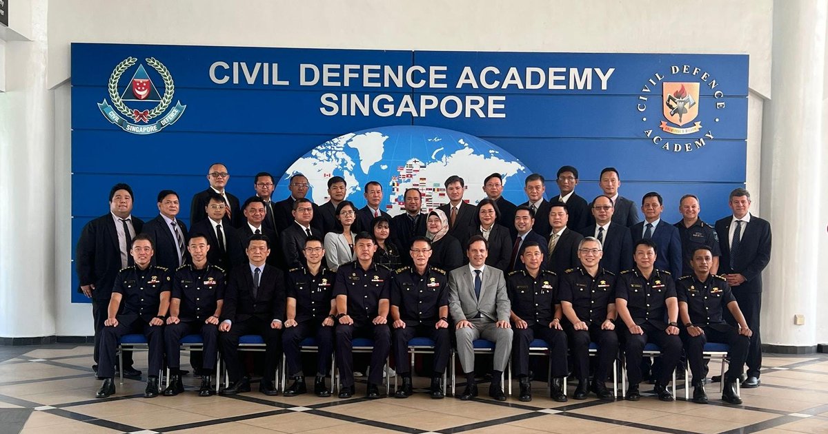 "9th Senior Executive Programme in Disaster Management (SEPDM) 2023" yang diadakan pada 6 November hingga 10 November 2023, di Singapura.

#MalaysiaMADANI
#MalaysiaMadaniSiagaBencana
#KesiapsiagaanBencanaTanggungjawabBersama