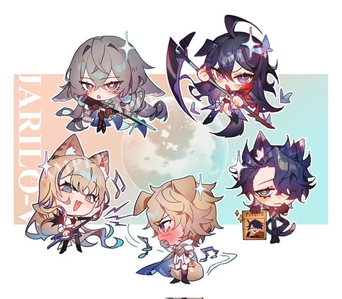 wake up babe belobog charm designs dropped #honkaistarrail 